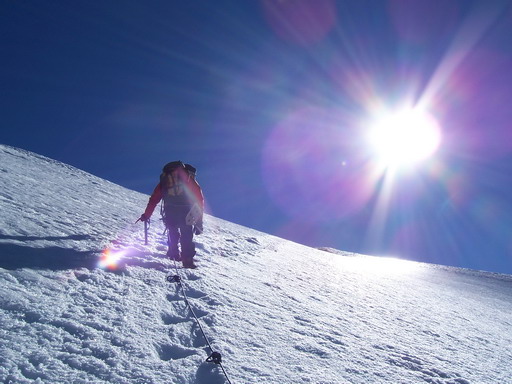 Monte Rosa - Salendo alla Roccia Nera