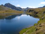 Il Lago della Battaglia, nel vallone di Palasinaz