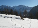 Mont Nery, Vallone di Cahsten e Dame di Challant dall'alpeggio di Salomon, sopra Brusson