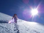 Monte Rosa - Salendo alla Roccia Nera