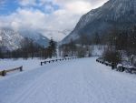 La pista di sci da fondo a Brusson