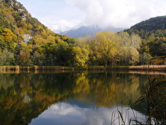 Il Lago di Villa a Challand Saint Victor