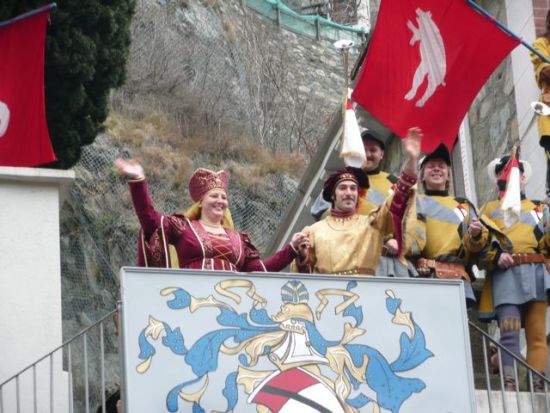 Personaggi e figuranti del Carnevale Storico di Verres